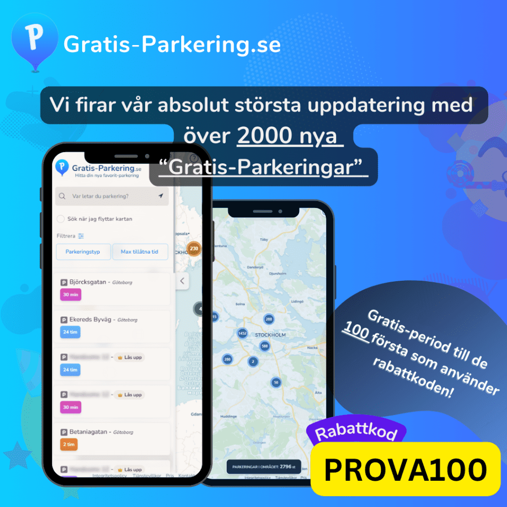 De Första 100 Kunderna Får Gratis Tillgång till Vår App